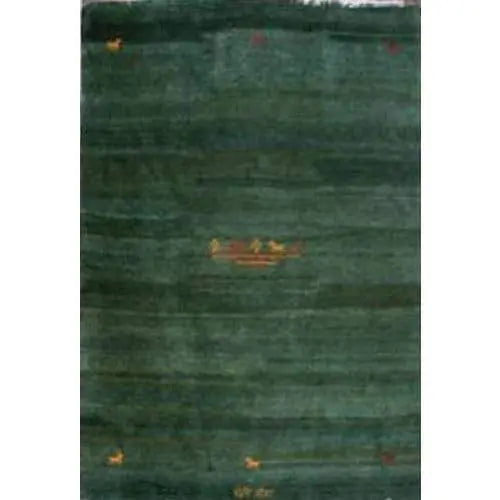 One Of The Kind Indian Hand-Knotted Gabbeh Rug 7'3" X 5'9""